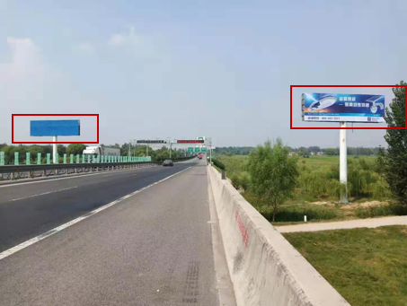 德上高速菏泽段对牌广告位